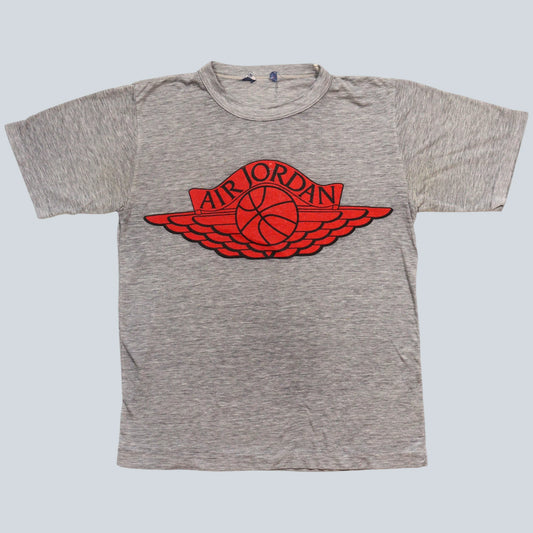 80s AIR JORDAN "Wings Logo" T-Shirt / Made in JAPAN