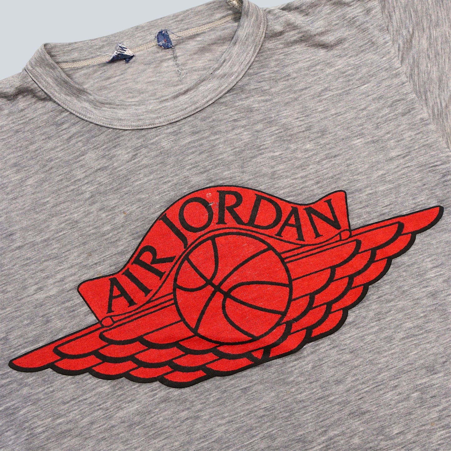 80s AIR JORDAN "Wings Logo" T-Shirt / Made in JAPAN