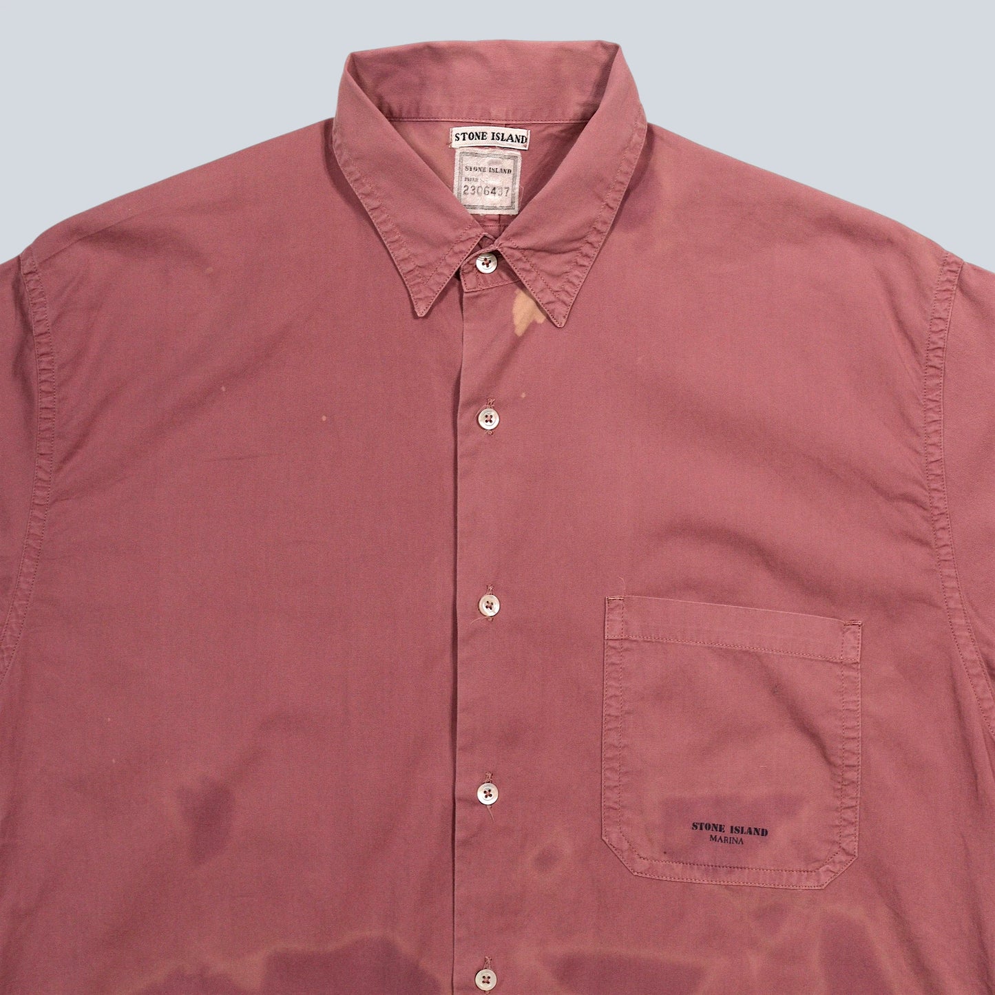 80s STONE ISLAND MARINA Shirt / C.P. Company / Made in ITALY