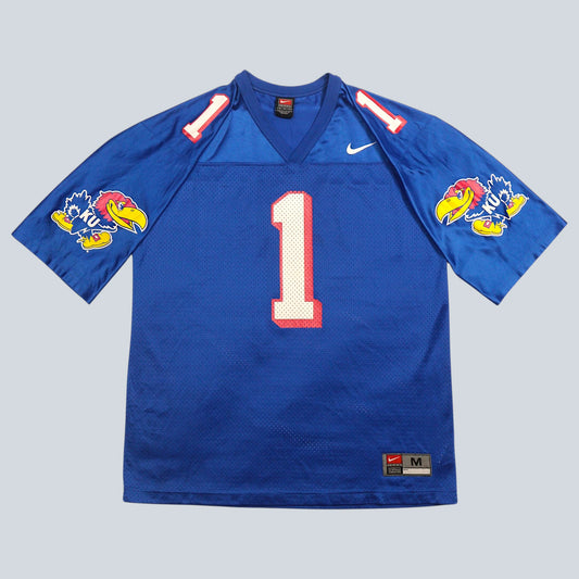 90s-00s Kansas Jayhawks Football Jersey