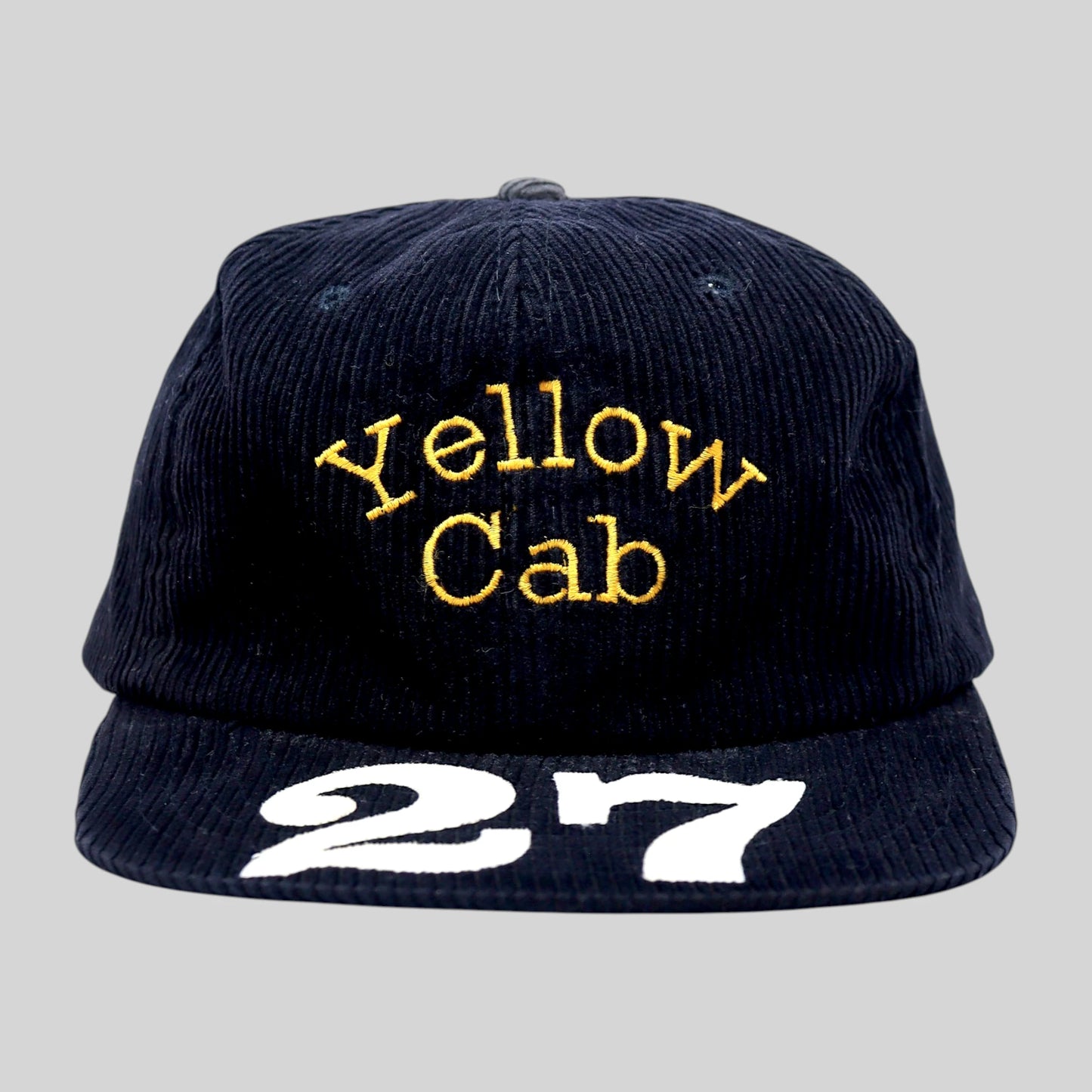 80s-90s Yellow Cab Corduroy Cap