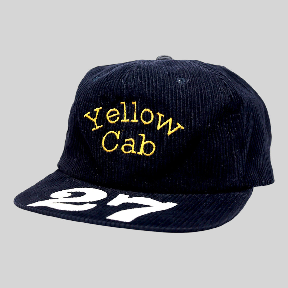 80s-90s Yellow Cab Corduroy Cap