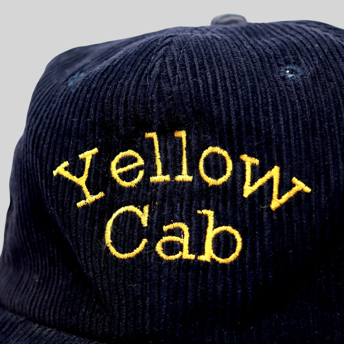 80s-90s Yellow Cab Corduroy Cap