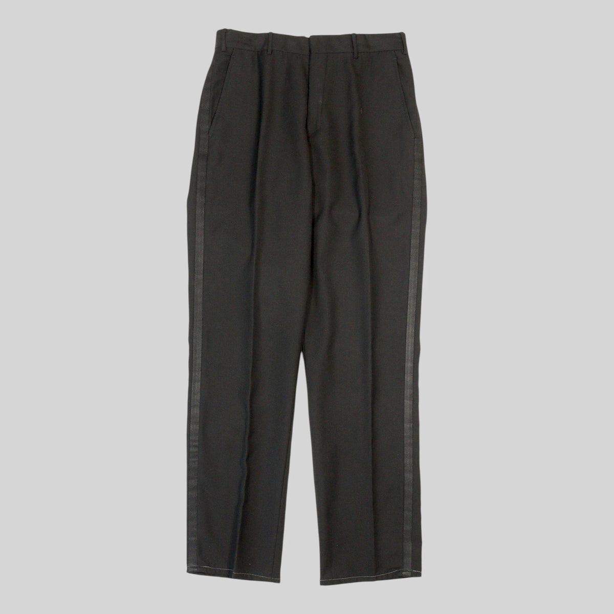 90s Tuxedo Virgin Wool Trousers / Made in ITALY