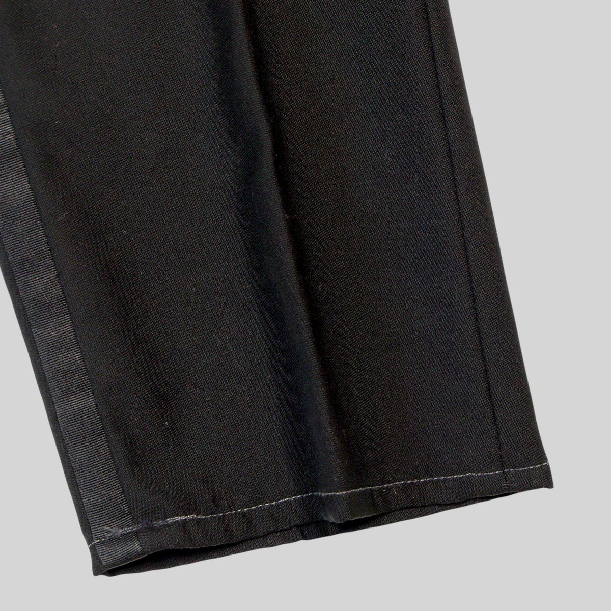 90s Tuxedo Virgin Wool Trousers / Made in ITALY