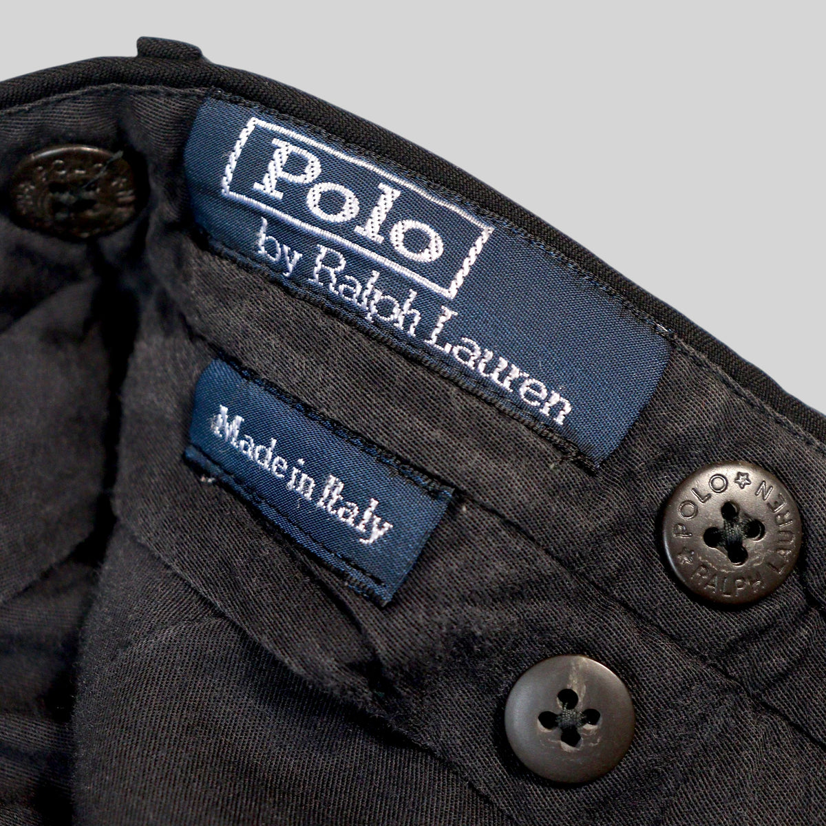 90s Tuxedo Virgin Wool Trousers / Made in ITALY