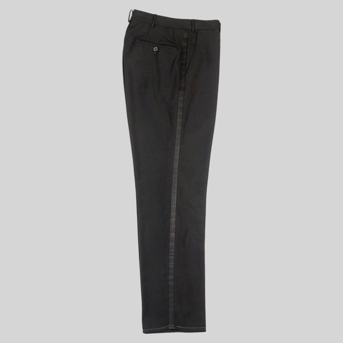 90s Tuxedo Virgin Wool Trousers / Made in ITALY