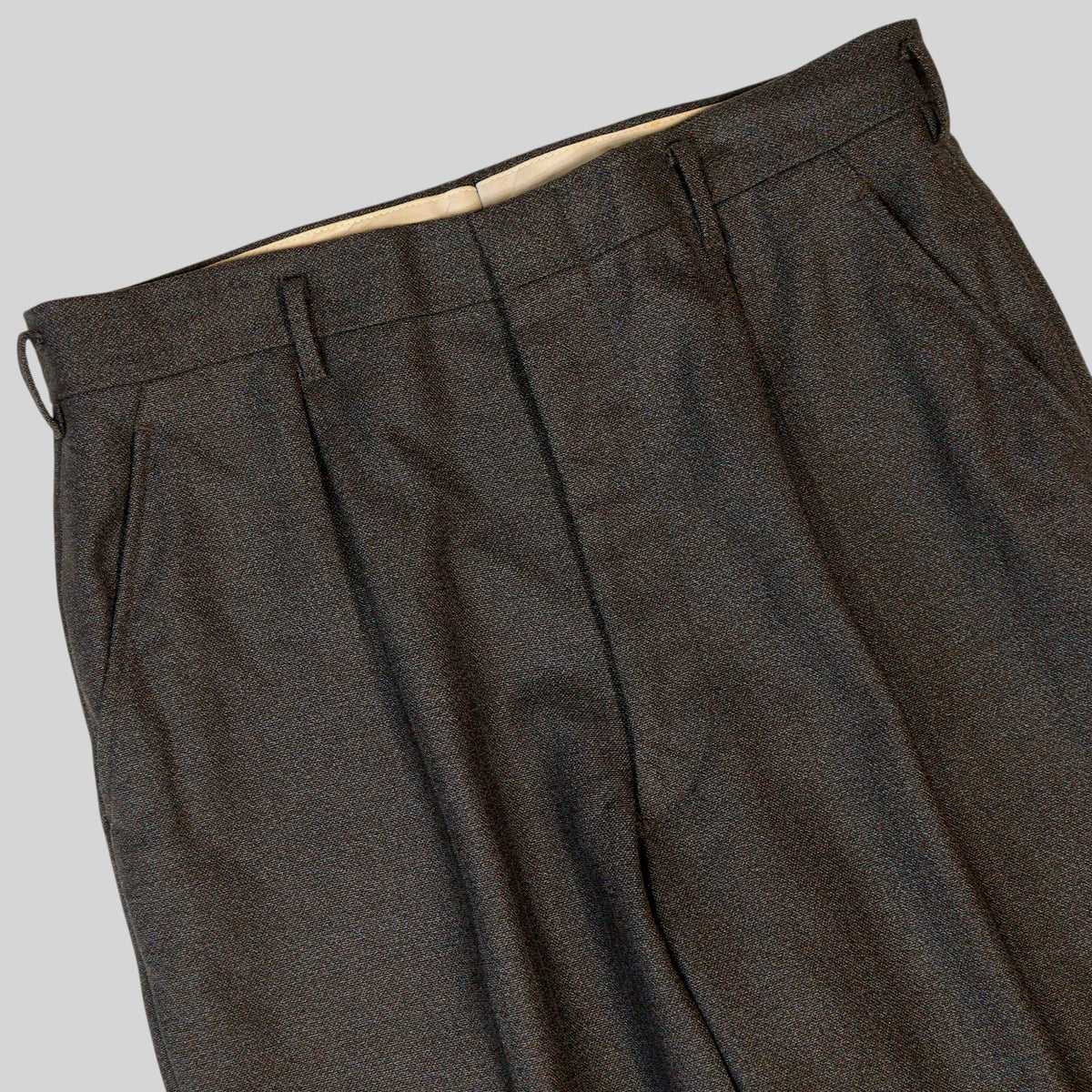 70s-80s 2-Tuck Trousers