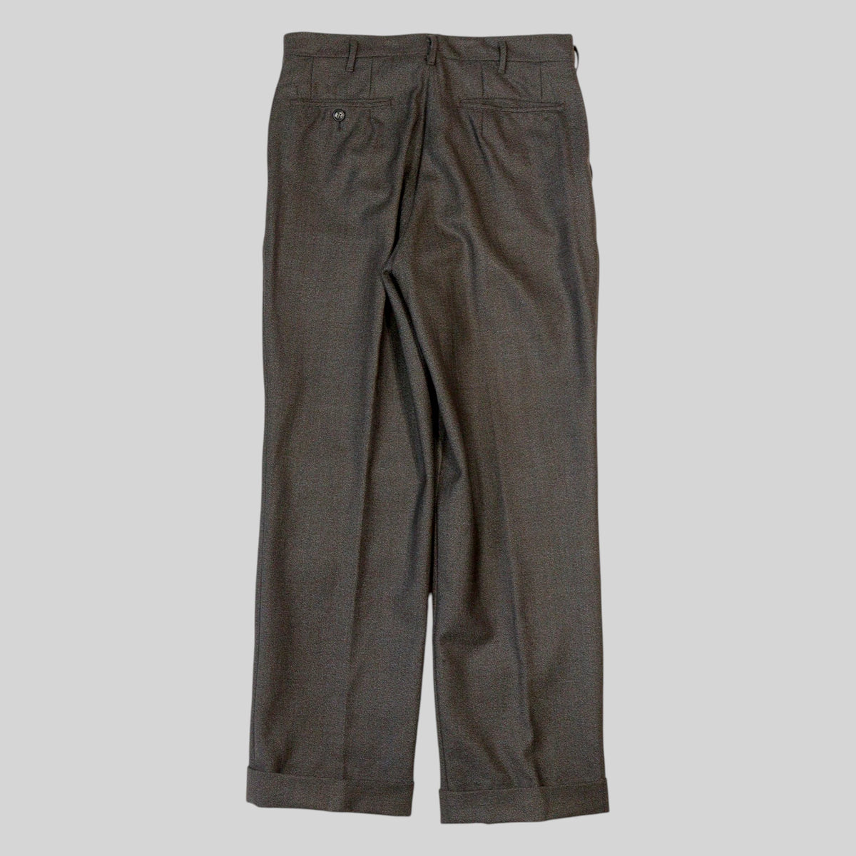 70s-80s 2-Tuck Trousers