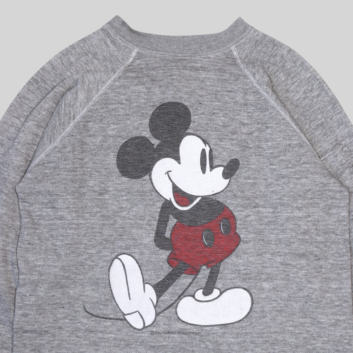 70s-80s Mickey Mouse Sweatshirt / Made in USA