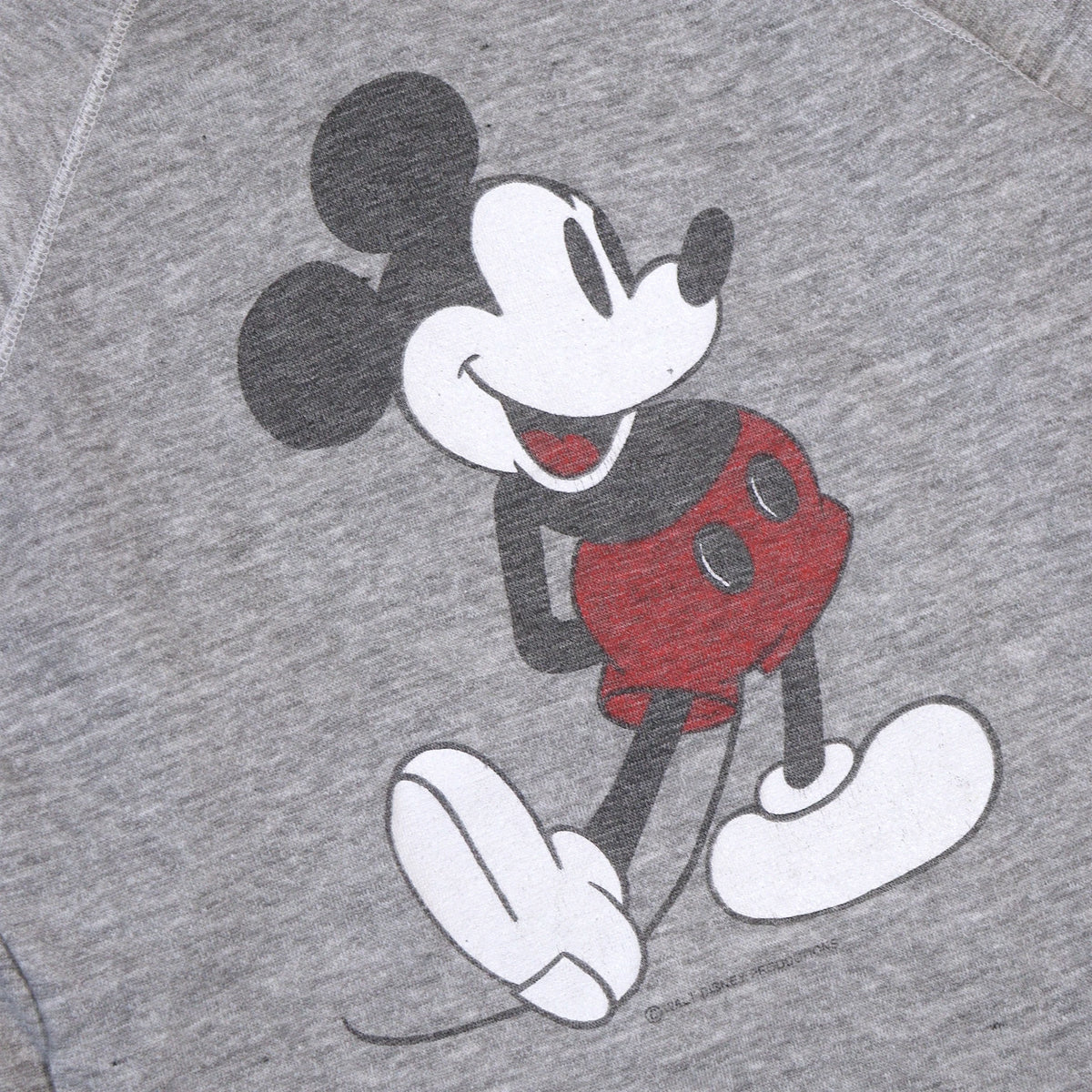 70s-80s Mickey Mouse Sweatshirt / Made in USA