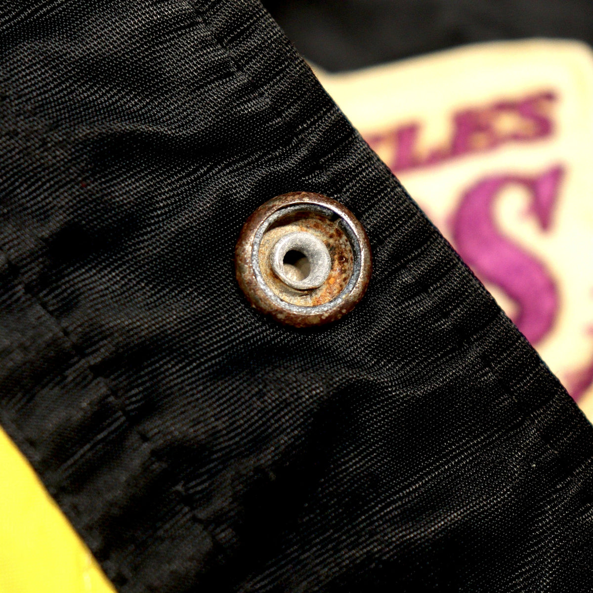 80s–90s Los Angeles Satin Varsity Jacket / Made in USA