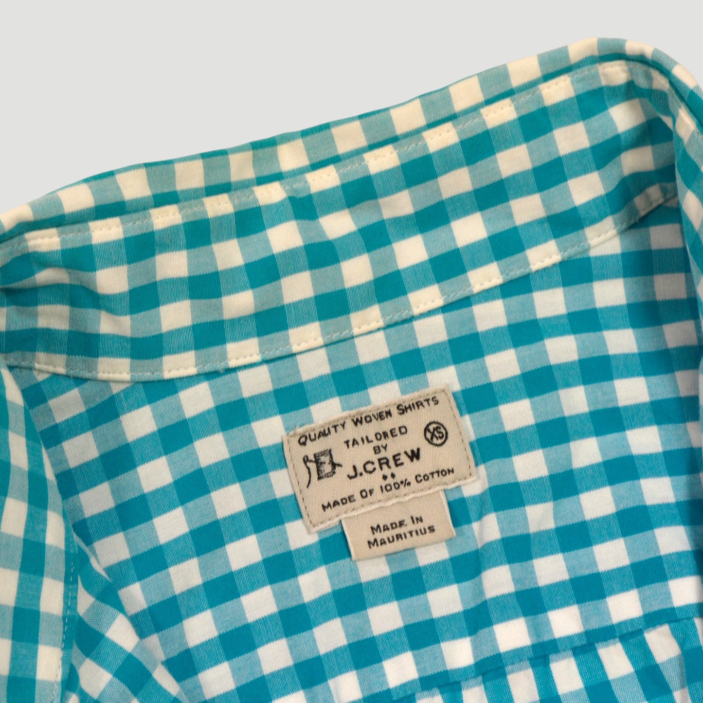 00s Gingham Check B.D. Shirt