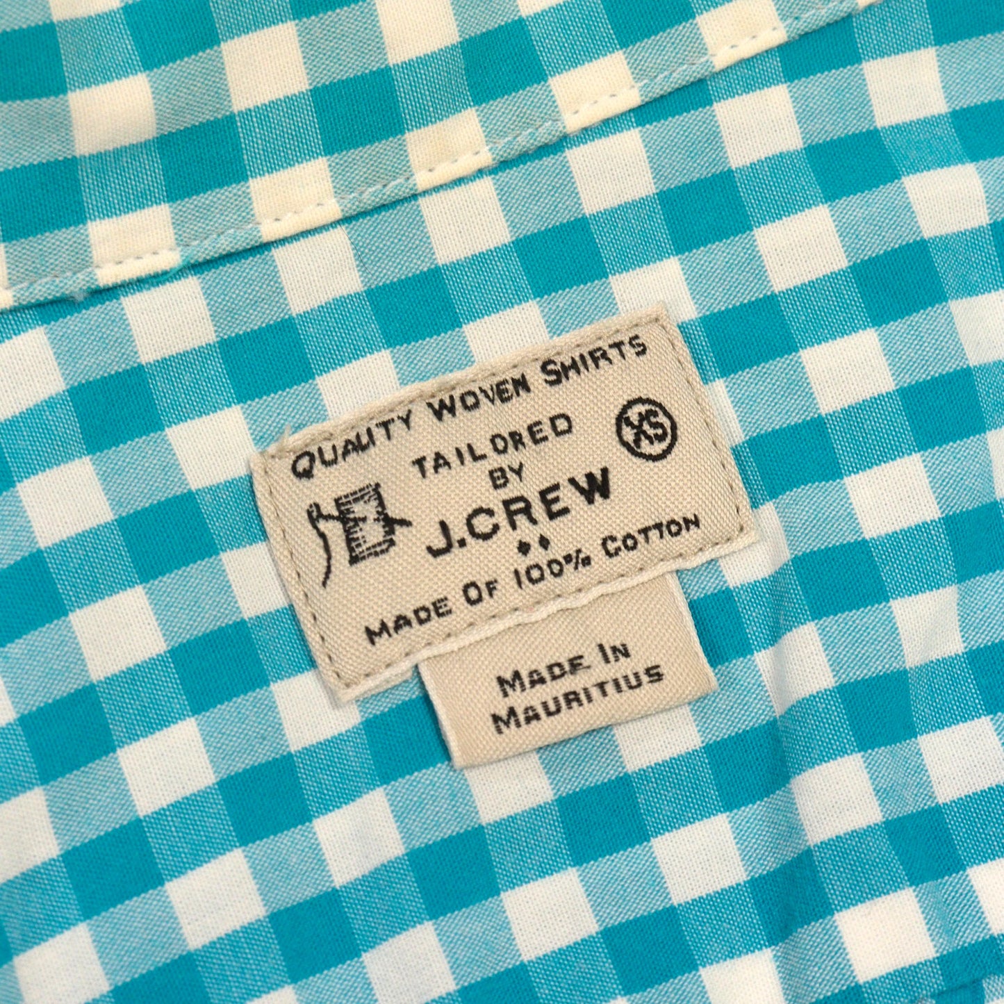 00s Gingham Check B.D. Shirt
