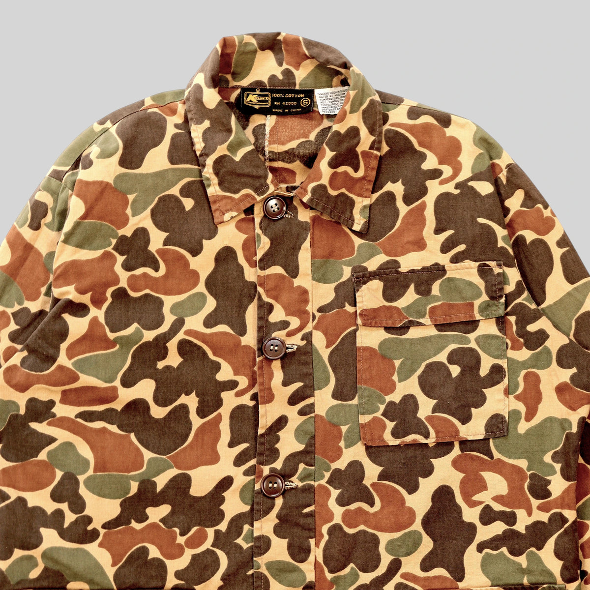 80s–90s Hunting Shirt Jacket