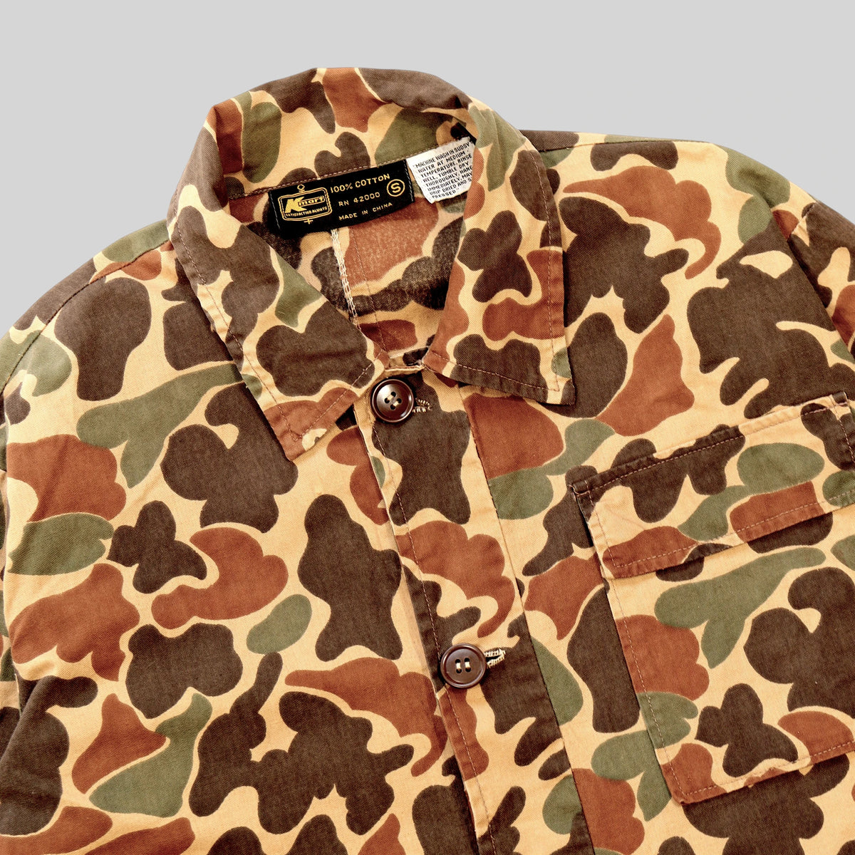 80s–90s Hunting Shirt Jacket