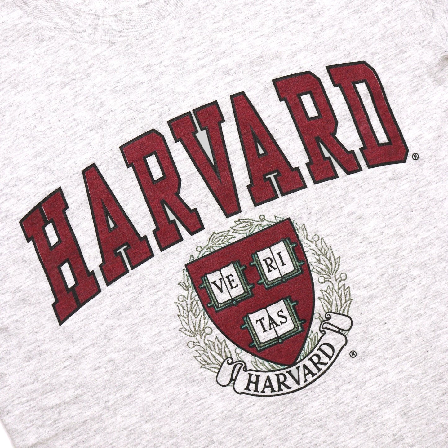 90s Harvard Print T-Shirt / Made in USA